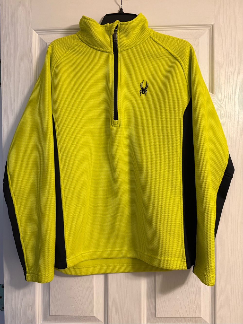 Spyder Men’s Neon Half-Zip Sweater